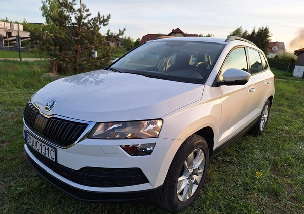 Skoda Karoq cena 67900 przebieg: 206000, rok produkcji 2018 z Przecław małe 407